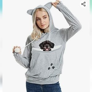 Pet Carrier Hoodie